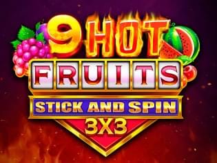 9 Hot Fruits Stick and Spin 3x3 game thumbnail